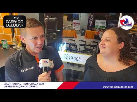 AAGF Futsal 2023 - Apresentação do Grupo | Rádio Agudo