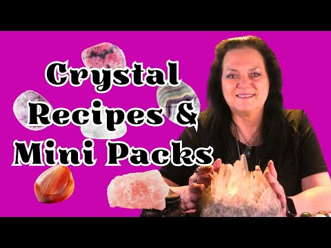 Ricette di cristallo e mini pacchetti: potenti combinazioni per la magia di tutti i giorni