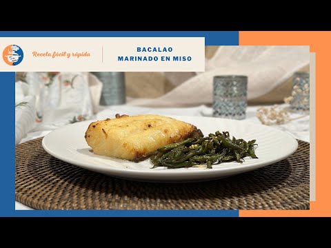 ¡FÁCIL y RÁPIDO! PREPARA ESTE BACALAO MARINADO EN MISO