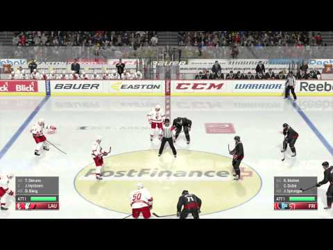 NHL 15 - Fribourg Gottéron vs Lausanne HC - #23 Swiss National League A [HD]