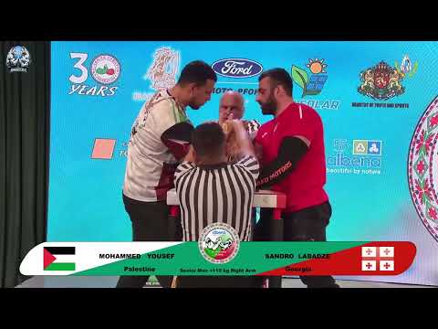 Mohammed Yousef vs Sandro Labadze | Over 110 kg | XLVI WORLD ARMWRESTLING CHAMPIONSHIP | 2025