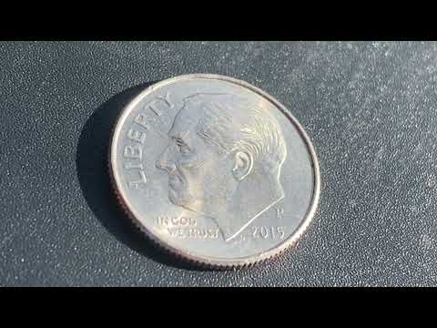 2015 P ROOSEVELT DIME : 1,497,510,000 MINTED | FUN FACTS