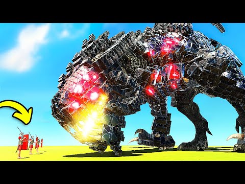 YES! This is a DRAGON and It's BEYOND UPGRADED in Animal Revolt Battle Simulator ARBS