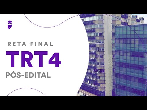 Reta Final TRT4 - Pós-Edital: Regimento Interno - Prof. Emerson Bruno