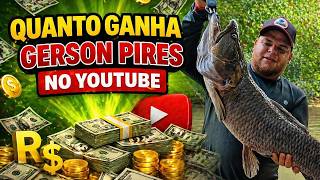 QUANTO GANHA O CANAL DO GERSON PIRES ? | GANHOS REAIS 2026