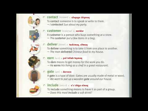 4000 Essential English words {1} unit 22 English-Uzbek | Effortless language learning