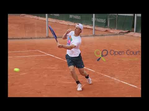 Roland Garros 2025: Denis Shapovalov practices with Filip Cristian Jianu