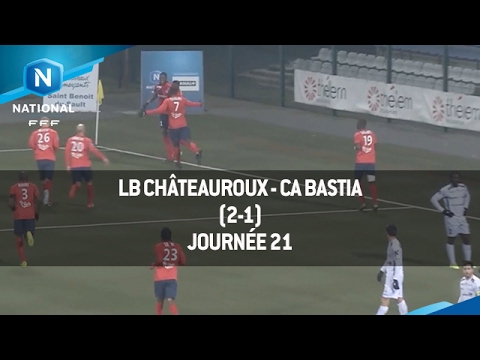 J21 : LB Châteauroux - CA Bastia (5-0), le résumé
