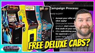 Are Arcade1Up Giving Away Free Deluxe Cabs To Social Media Influencers?