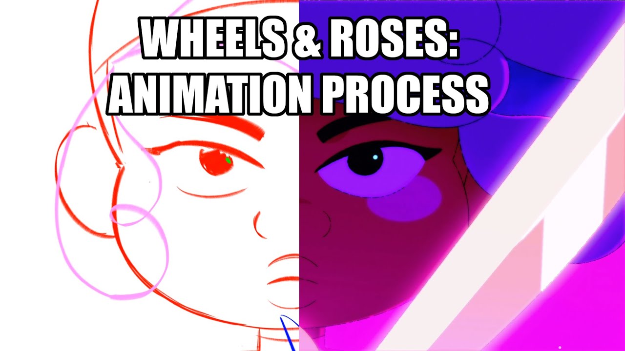WHEELS & ROSES | Animation Process by Li Cree | Orange Blossom Studios