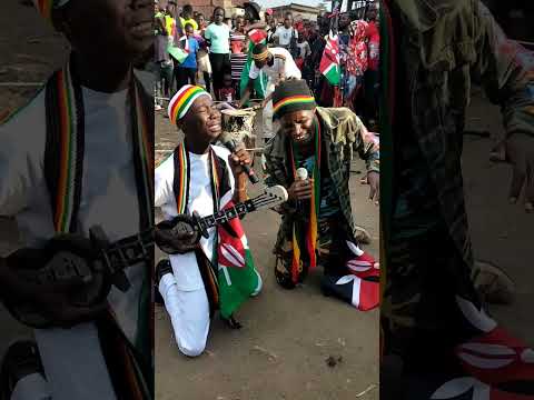 VICTIMS LIVE PERFORMANCE BY PRESIDENT JAPESA IN MUHORONI TOWN