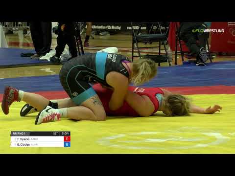 Women's Freestyle 72 RR Rnd 1 - Tatum Sparks (Argo) vs. Erin Clodgo (Sunk)