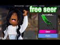 || how to get a seer in murder mystery 2 || pluvio || roblox