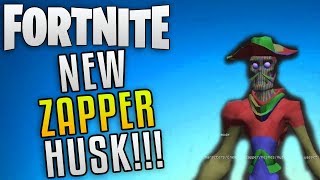 fortnite save the world new zapper husk fortnite new enemies fortnite save the world - fortnite ceiling zapper perks