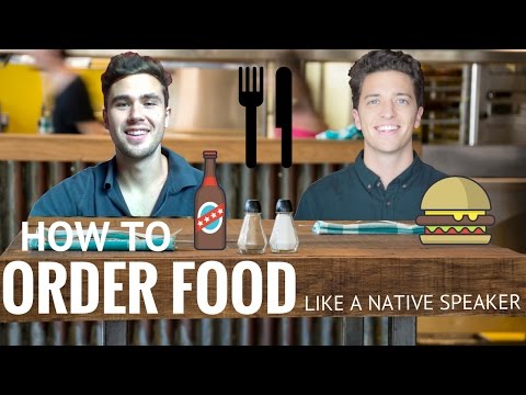 如何用英文點餐 (HOW TO: Order Food Like A Native English Speaker)