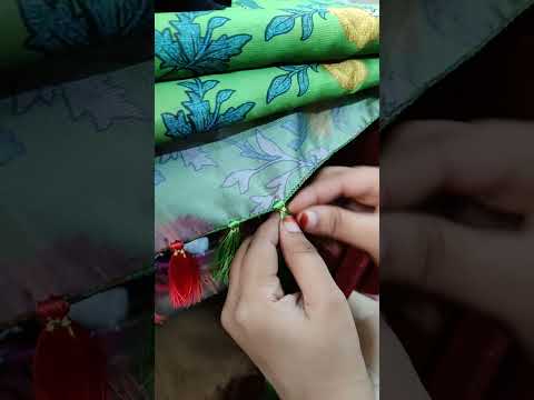 easy saree tassels