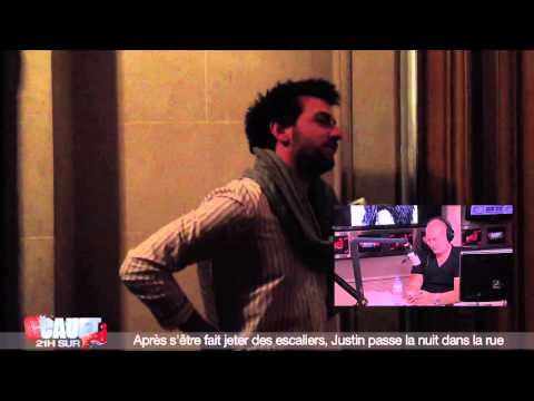 Après s'être fait jeter des escaliers, Justin passe la nuit dans la rue - C'Cauet sur NRJ