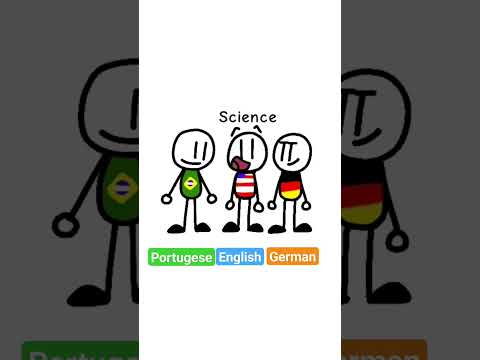 portugese vs english vs german