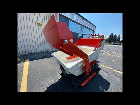 NEW Heavy Duty Hydraulic Mini Dumper, Track Wheel Barrow 6.5HP #wheelbarrow #excavator #dumper