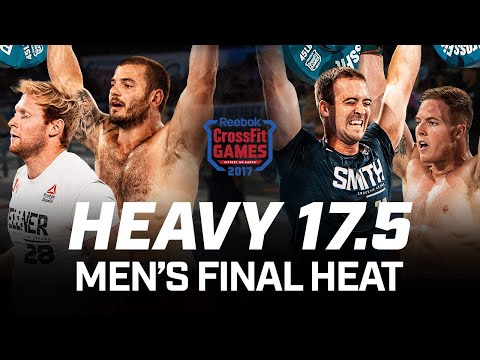 Mat Fraser — 90 Thrusters and 350 Double-unders in 8:24 — Heavy 17.5