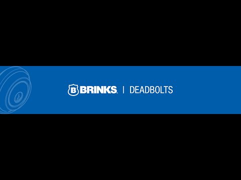 Brinks Door Hardware - Deadbolt Installation