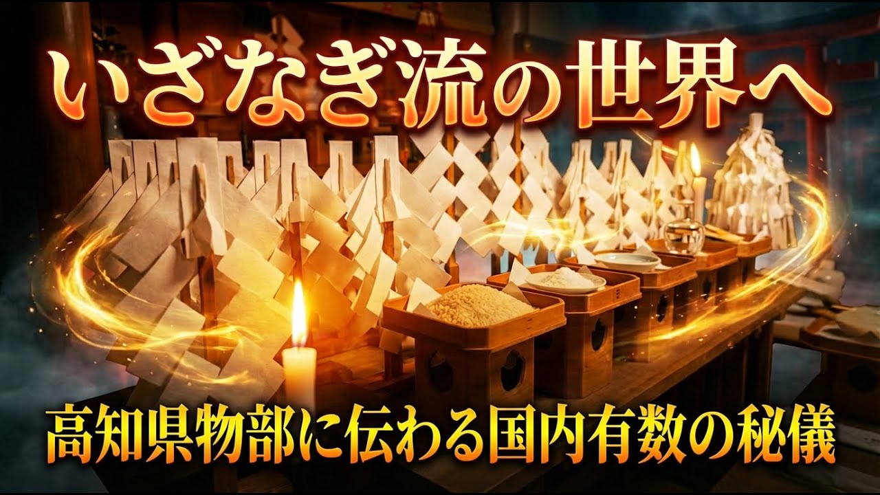 【徹底解説】なぜ「いざなぎ流」は物部の地で守り継がれたのか？その歴史と独自性を専門的に紐解きます【保存版】