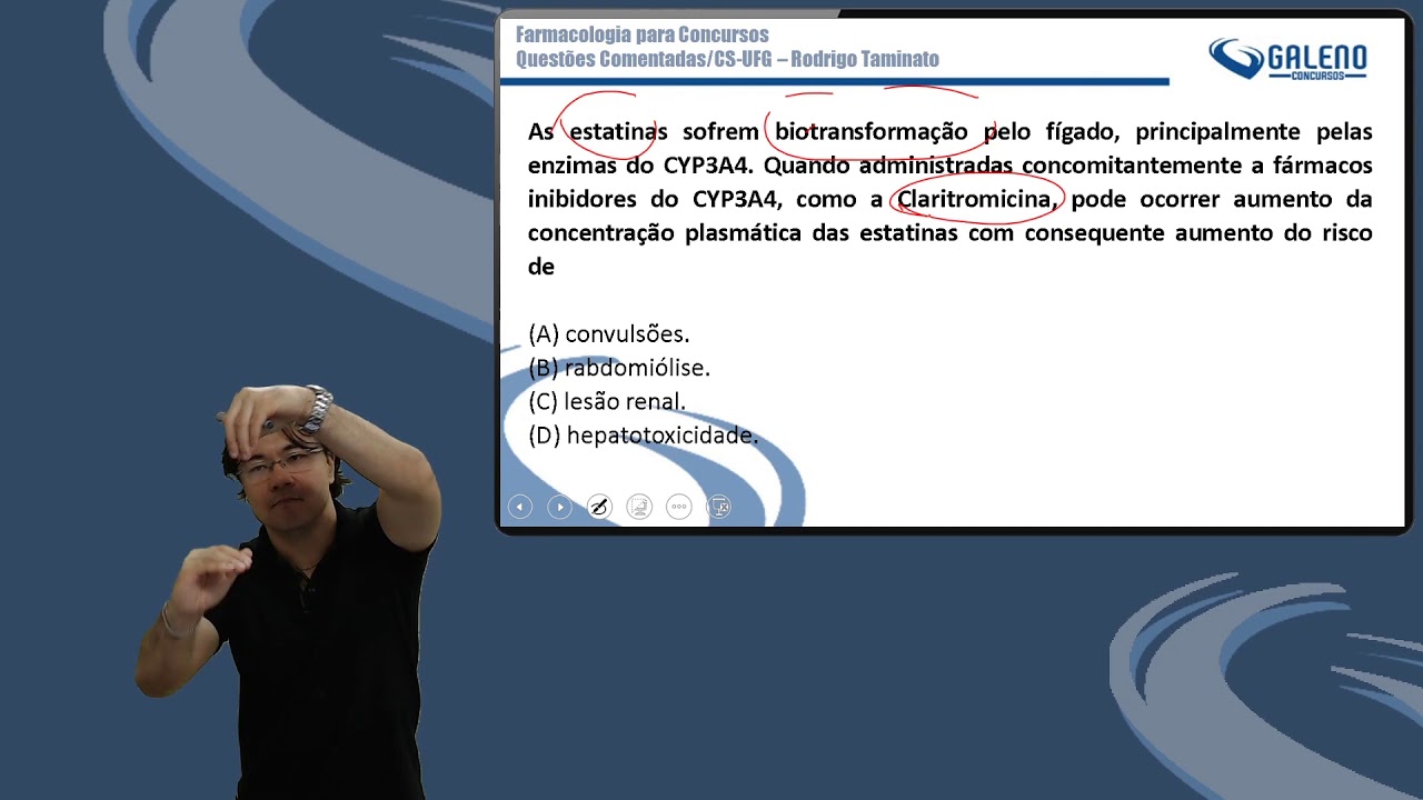 Farmacologia para Concursos - Questões Comentadas/CS UFG