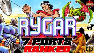 Which Version of Rygar Did I Rank No.1? (4K/60FPS) Remaster #rygar #tecmo #arcadegames