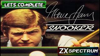 LET'S COMPLETE: Steve Davis Snooker (ZX SPECTRUM - With Commentary)