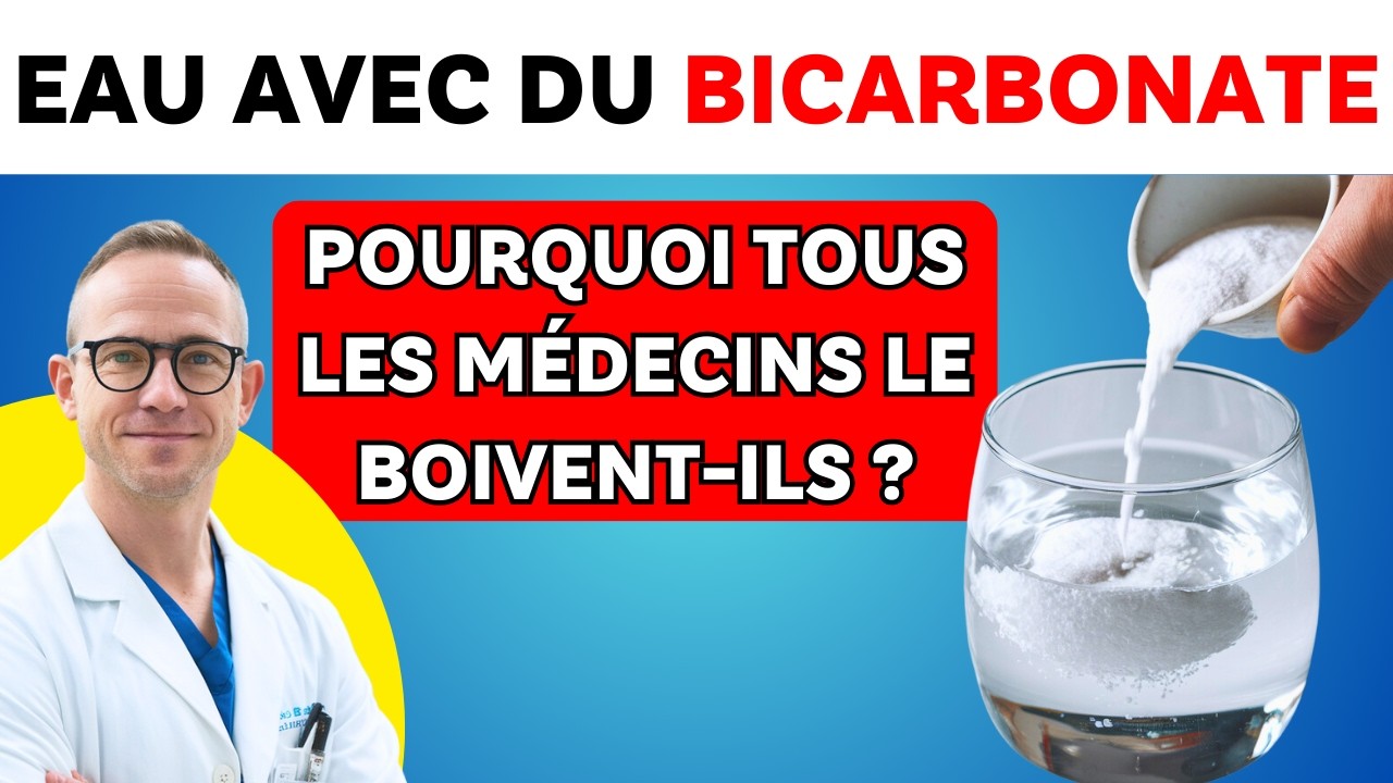 🥛 Un seul verre d'EAU AVEC DU BICARBONATE DE SODIUM fera CELA à votre CORPS