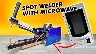 INCREDIBLE Spot Welder DIY built with microwave