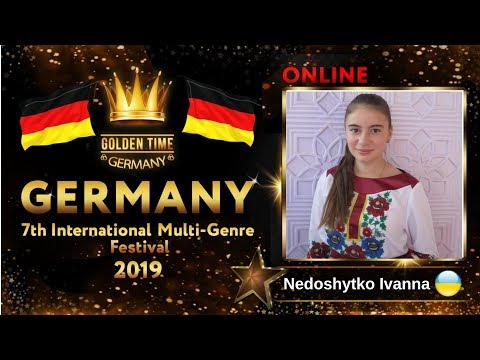 GTG-4114-0010 - Недошитко Іванна/Nedoshytko Ivannа - Golden Time Online Germany 2019