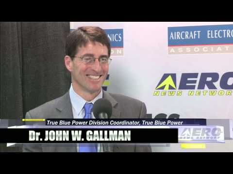 Aero-TV At AEA 2013--LIVE: True Blue Power's Dr. John Gallman