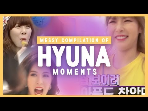 A messy compilation of Kim HyunA - Best & Funny moments #1