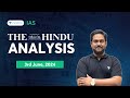 The Hindu Newspaper Analysis LIVE | 3rd June 2024 | UPSC Current Affairs Today | Unacademy IAS