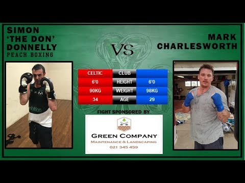 Fight 4: Simon 'The Don' Donnelly vs Mark Charlesworth - ABA Stadium 18Nov17 - Peach Boxing