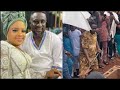 Tear Flows As Yoruba Actor Lekan Olatunji’s Wife Was Laid To Rest As Odunlade Adekola Consoled Him.