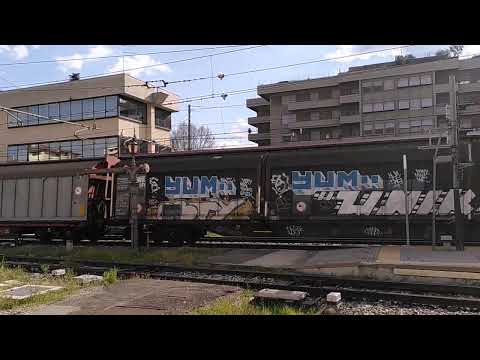 FS Mercitalia E494 014 ad Arezzo: 06/04/2023.