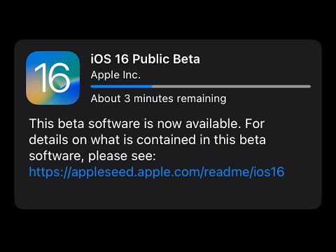 How to install iOS 16 Public Beta 1