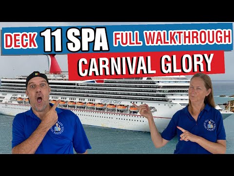 Thumbnail for Can You Find This Hidden Gym and Spa on Carnival Glory Deck 11? | Tall Man's Cruise Adventures