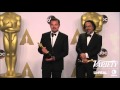 " What about your first Oscar " Leonardo DiCaprio tries not to laugh