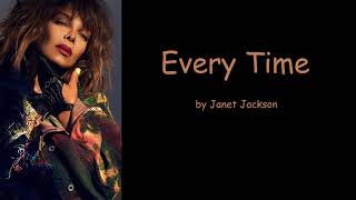 Every Time by Janet Jackson (Lyrics)