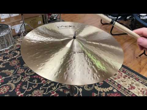 DEMO OF EXACT - Paiste 18 Formula 602 Modern Essentials Crash - 1459g image 5