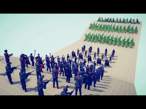 70x POLICE vs 40x BEASTMASTER | Totally Accurate Battle Simulator - TABS