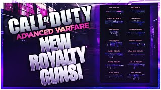 NEW "ROYALTY ELITE WEAPONS" & "GEAR SET XP BONUS"! (COD:AW Gameplay)