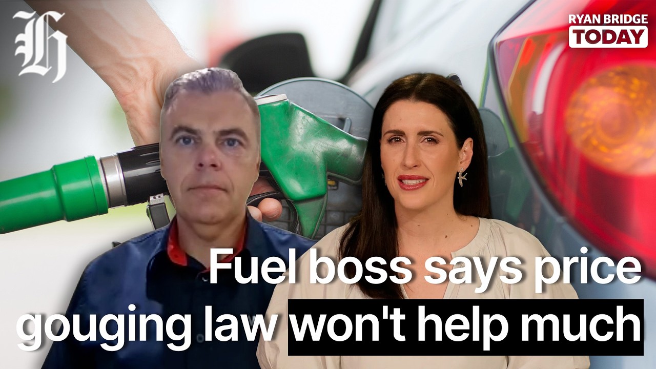 'An easy target': Fuel boss says price gouging law won't help much | Ryan Bridge TODAY