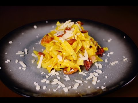 Pasta A LA Carbonara, LA Receta Auténtica