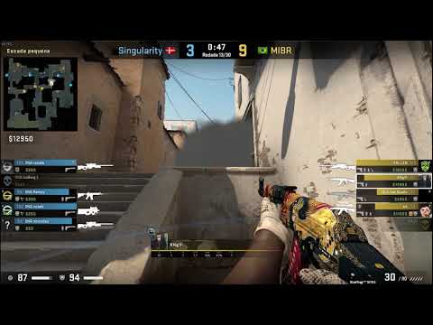 Pov kNgV (27/24) CS GO DEMO - DUST2 - 19 MIBR VS 16 SINGULARITY (Vie.gg Legend Series 07/09/2020)