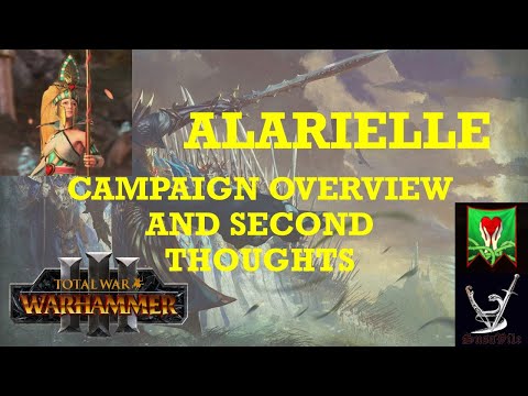 Total War: Warhammer 3 Immortal Empires Alarielle - High Elves campaign overview, guide