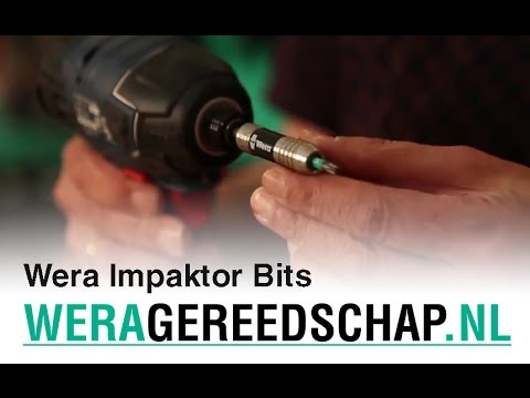 Бита крест WERA DC Impaktor алмазное покрытие PH1×25 мм - фото 1 - id-p1720184466